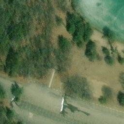 Montmorency Township Beach Volleyball Court #1 — aerial view
