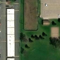Spring Lake Park Beach Volleyball Court #1 — aerial view