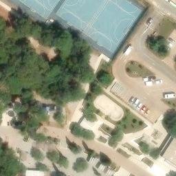 Volleyball Court — aerial view