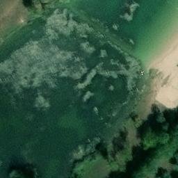 Sand Volleyball Court — aerial view