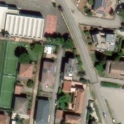 Volleyball Court — aerial view