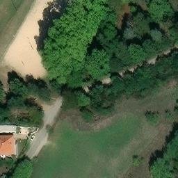 Beach-Volley Peyrins — aerial view