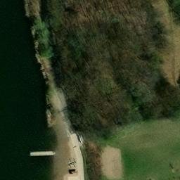 Maple Grove Beach Volleyball Court #1 — aerial view
