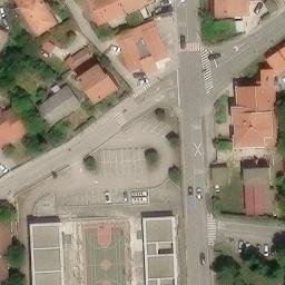 Dvorana Gimnasium — aerial view