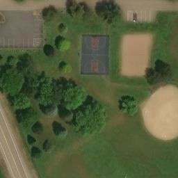 Stillwater Township Beach Volleyball Court — aerial view