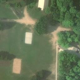 Echo Township Beach Volleyball Court — aerial view