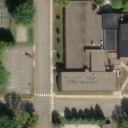 Cokato Beach Volleyball Court — aerial view