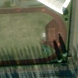 Volleyball Court near Rivoli — aerial view