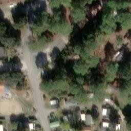 Sand Volleyball Court — aerial view