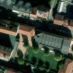 Volleyball Court — aerial view