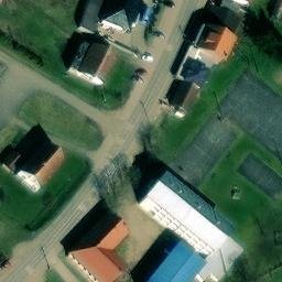 Volleyball Court — aerial view