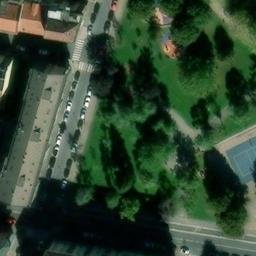 Volleyball Court — aerial view