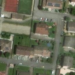 Volleyball Court — aerial view