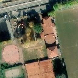 Volleyball Court — aerial view