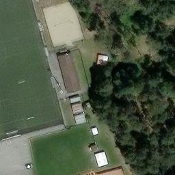 Sand Volleyball Court — aerial view