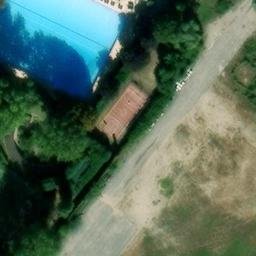 Volleyball Court — aerial view