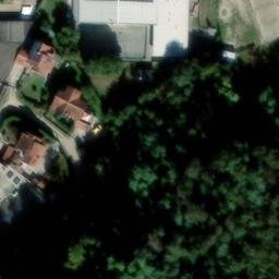 Sand Volleyball Court — aerial view