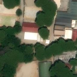 Sand Volleyball Court — aerial view