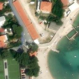 Volleyball Court — aerial view