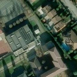 Volleyball Court near Bruino — aerial view