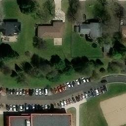 Plymouth Beach Volleyball Court #3 — aerial view