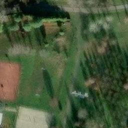 Sand Volleyball Court — aerial view