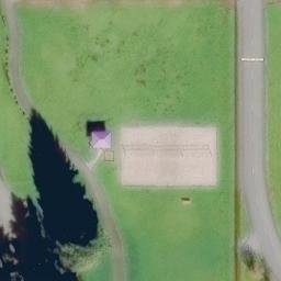 Keizer Beach Volleyball Court — aerial view