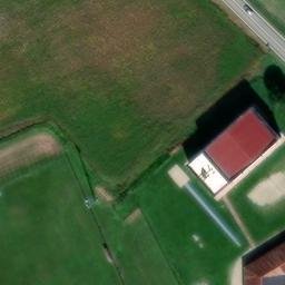 Sand Volleyball Court — aerial view