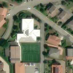 Volleyball Court — aerial view