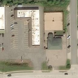 Wausau Beach Volleyball Court #3 — aerial view