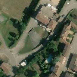 Volleyball Court — aerial view
