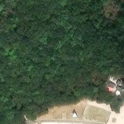 Sand Volleyball Court — aerial view