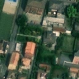 Sand Volleyball Court — aerial view