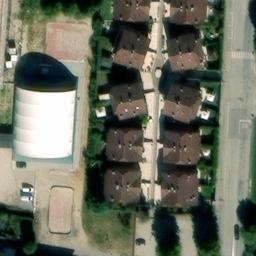 Volleyball Court — aerial view