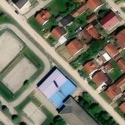 Volleyball Court — aerial view