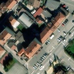 Volleyball Court near Vinovo — aerial view