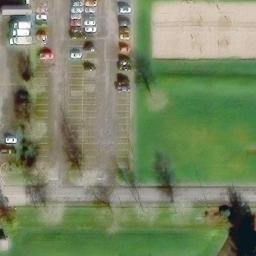 Chemeketa Sand Volleyball Courts — aerial view