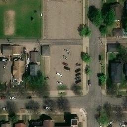 Payne - Phalen Beach Volleyball Court #4 — aerial view