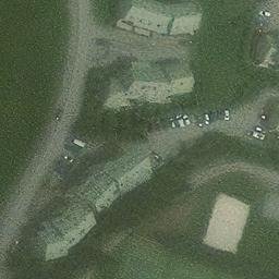 Sand Volleyball Court — aerial view