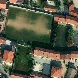 Volleyball Court — aerial view