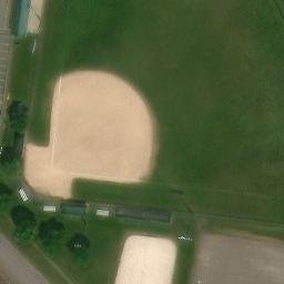 Stanley Beach Volleyball Court #2 — aerial view