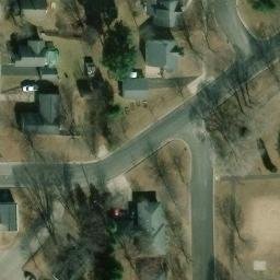 Wausau Beach Volleyball Court #1 — aerial view