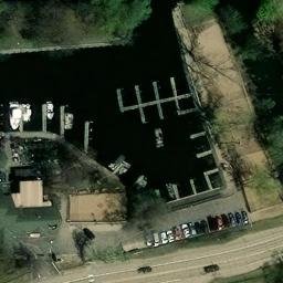 Spring Park Beach Volleyball Court — aerial view