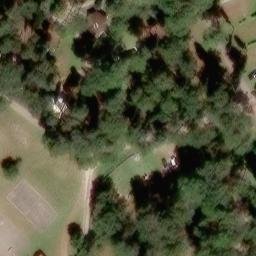Sand Volleyball Court — aerial view