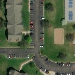 Woodbury Beach Volleyball Court #7 — aerial view