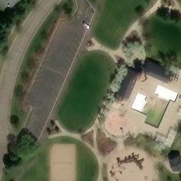 Woodbury Beach Volleyball Court #6 — aerial view
