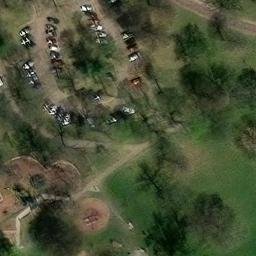 Nokomis Beach Volleyball Court — aerial view