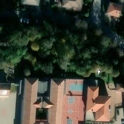 Volleyball Court — aerial view