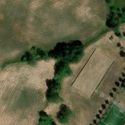 Sand Volleyball Court — aerial view
