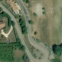 Sand Volleyball Court — aerial view